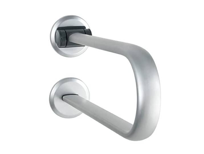 Allstar Badstützgriff klappbar Secura Premium, klappbarer Sicherheitsgriff für Waschbecken- und WC-Sitz Bereich, bis 120 kg belastbar
