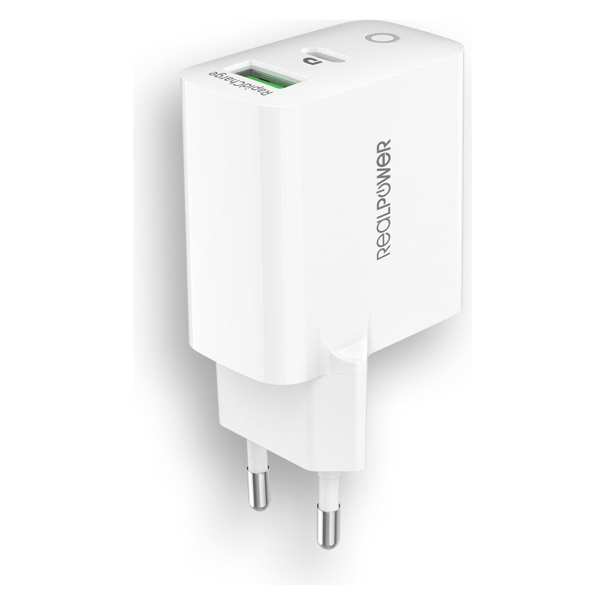 RealPower PC-65 GaN Wall Carger (65 W, 1 Port) (352262)