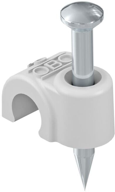 OBO Bettermann Clip de fixation isolant Vertr Iso-Nagel 9,0 mm 2009 25 LGR (2227711)