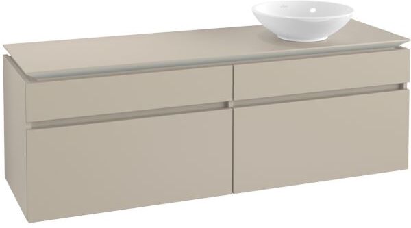 Villeroy und Boch Villeroy & Boch Legato Waschtischunterschrank B59800VK 160x50x50cm, Soft Grey