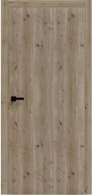 SARTODOORS Basic 3001 Caramel Oak Wood Interior Swing Door