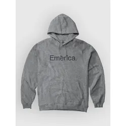 Emerica Pure Logo Hoodie grey / navy Gr. S