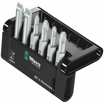 WERA Bit-Set, 6St, 6xPH