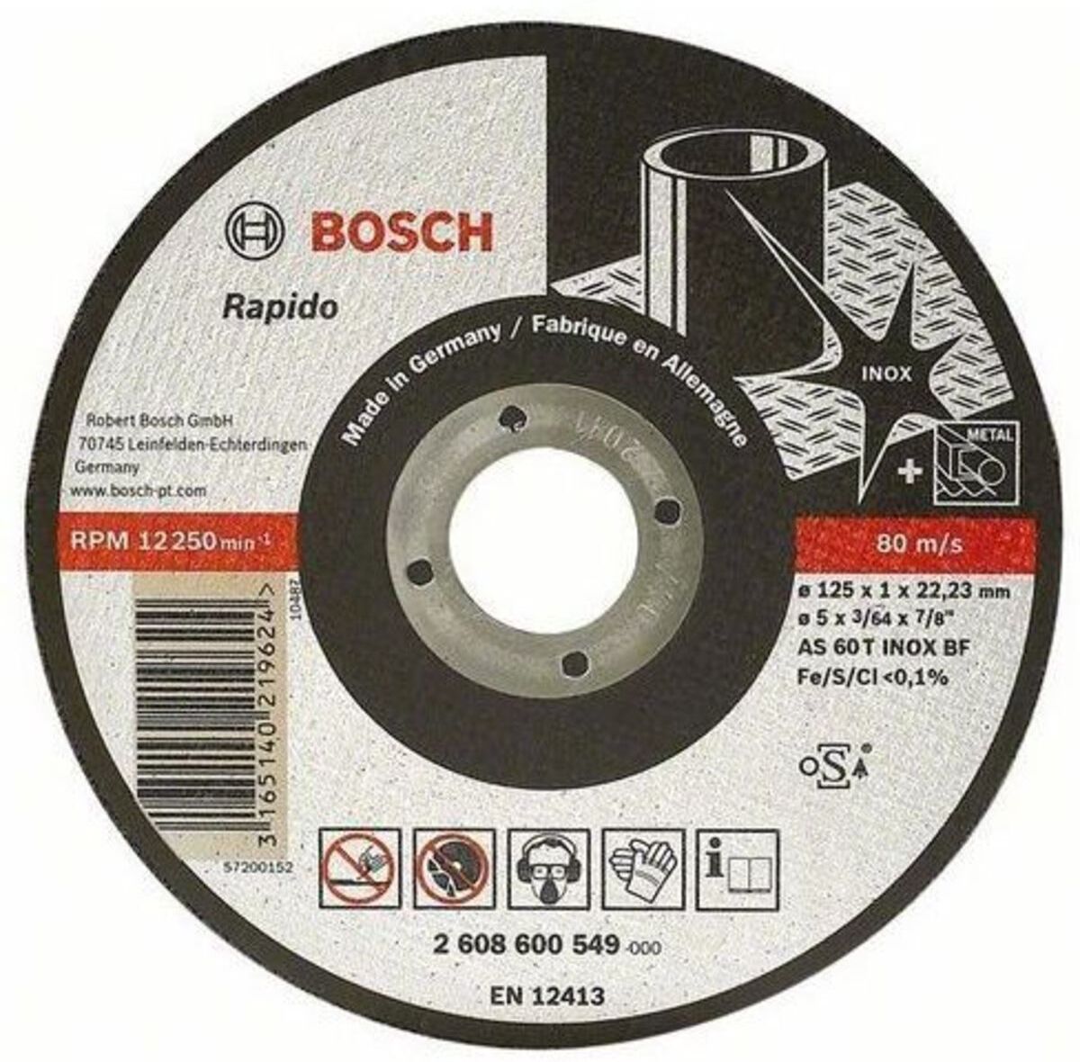 Trennscheiben BOSCH 2 608 600 549