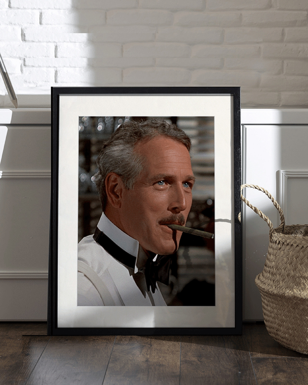 home24 Kunstprint Paul Newman The Sting, Meerdere kleuren, 43 x 53 cm