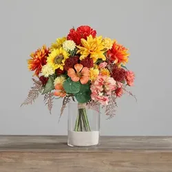 PUR FLEUR Premium-Bouquet herbstlich Farbenpracht Größenauswahl