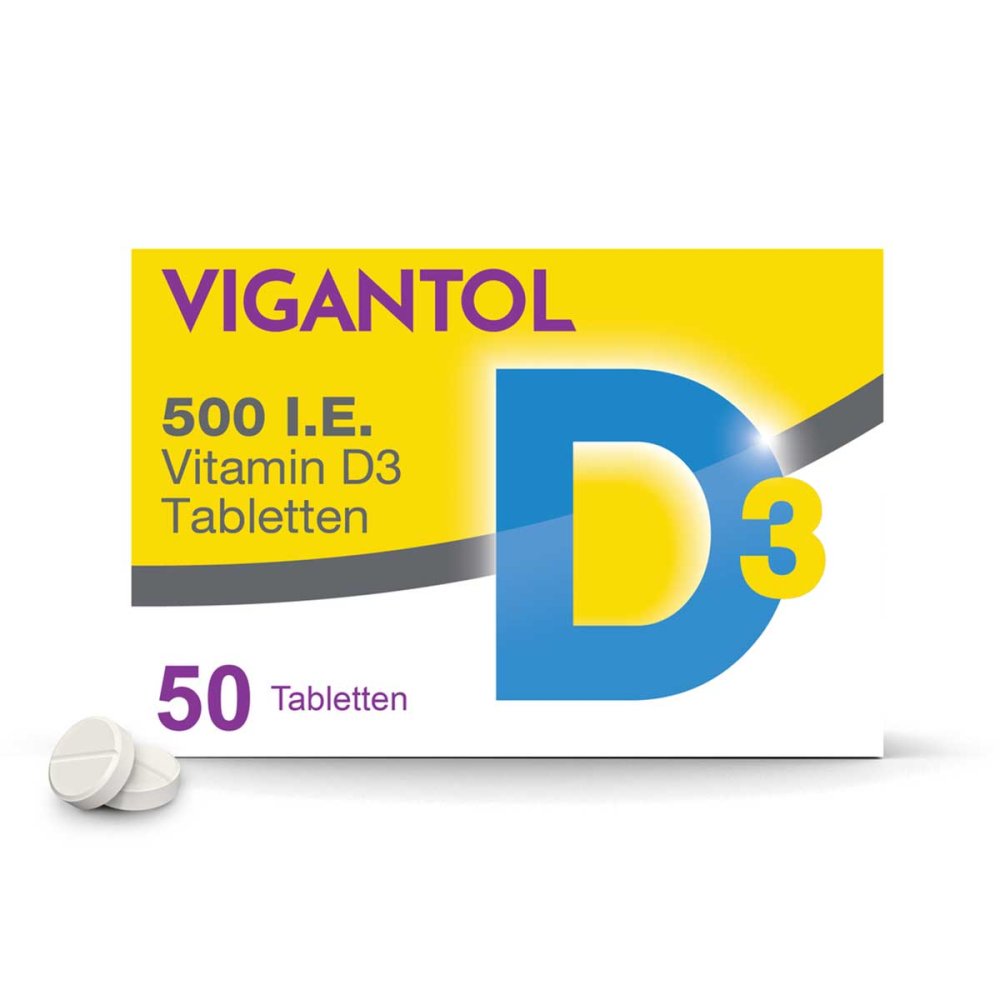 WICK Pharma - Zweigniederlassung der Procter & Gam Vigantol 500 I.e. Vitamin D3 Tabletten 13155655