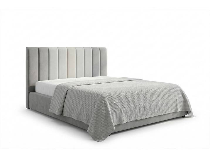KAWOLA Polsterbett CATTURA Velvet - Modernes Design - Schlafzimmer Highlight, Inklusive Lattenrost 3-fach höhenverstellbar - Stil trifft Komfort