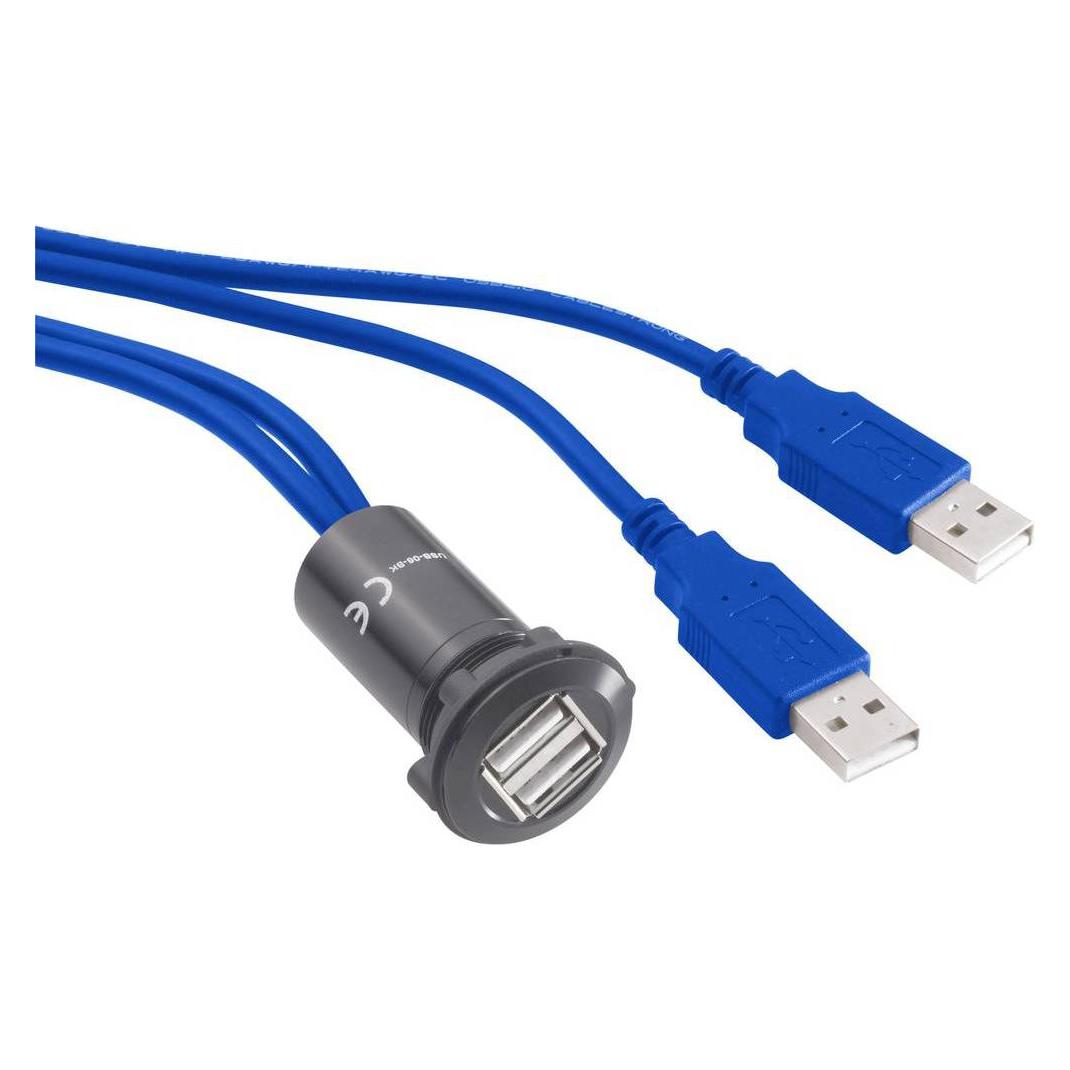 Tru Components USB-Einbaubuchse 3.0 (92007P27)