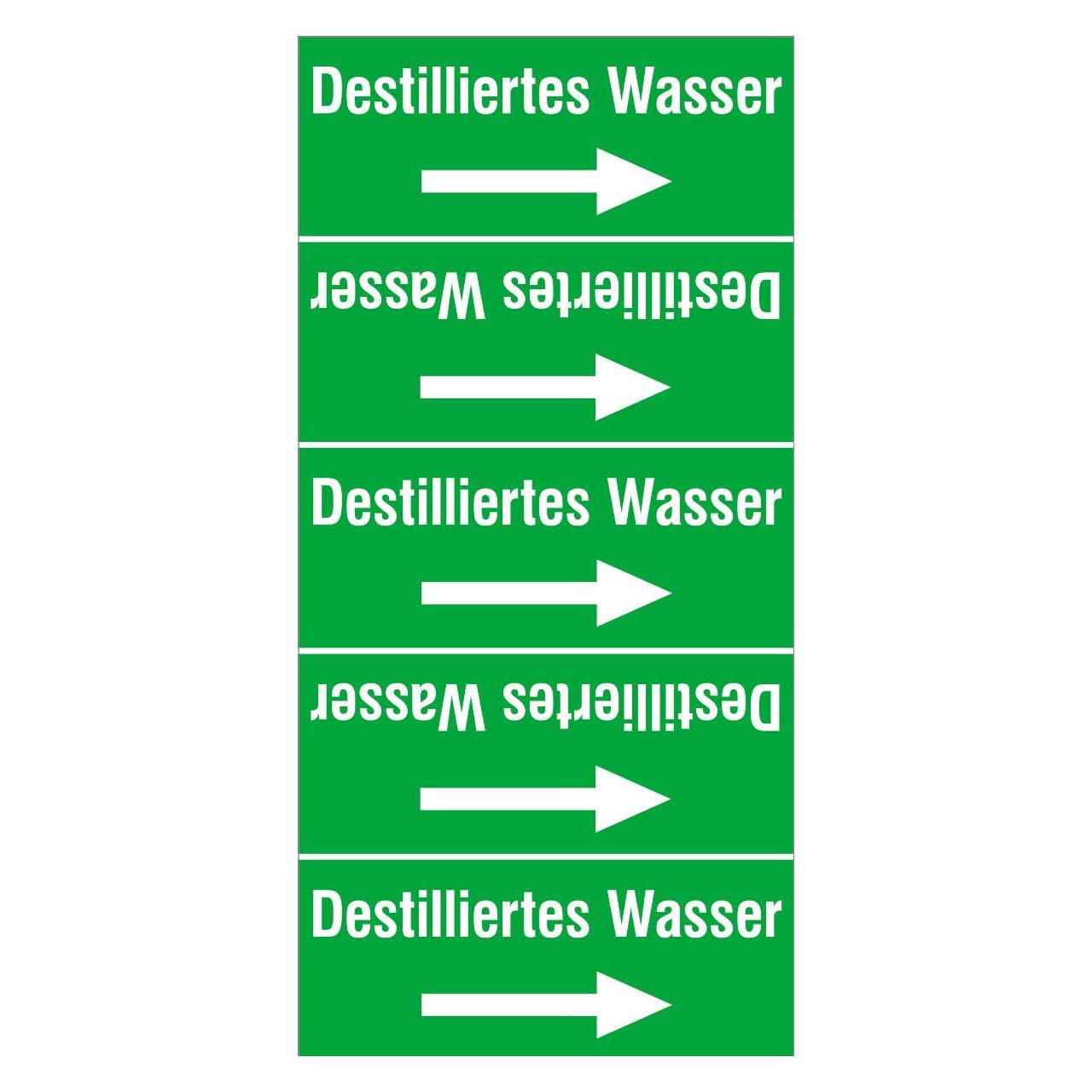 Brady ISO 20560 Rohrmarkierer - Wasser (318729)