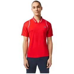 Lacoste, Herren, Sportshirt, Herren TENNIS x Daniil Medvedev Poloshirt (XL), Rot