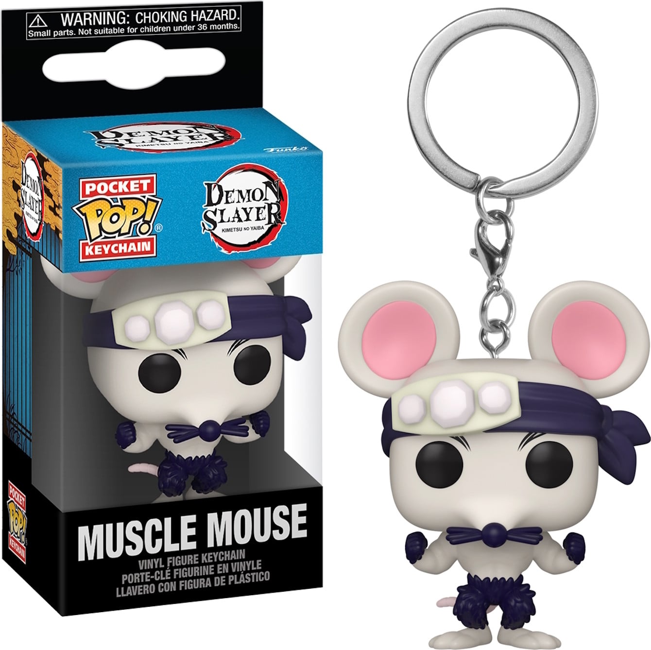 Funko Pocket POP! Demon Muscle Mouse sleutelhanger