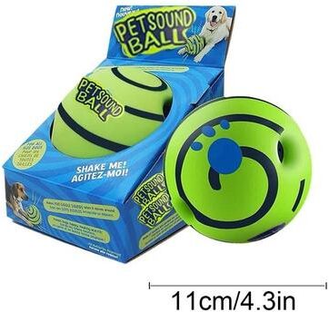 Uplift Picks GiggleGlow Interactive Wobble Dog Ball Toy 11 Cm (with Box)