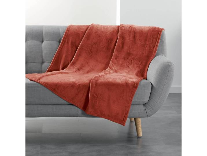 Plaid polaire, toucher peluche - Blancheporte