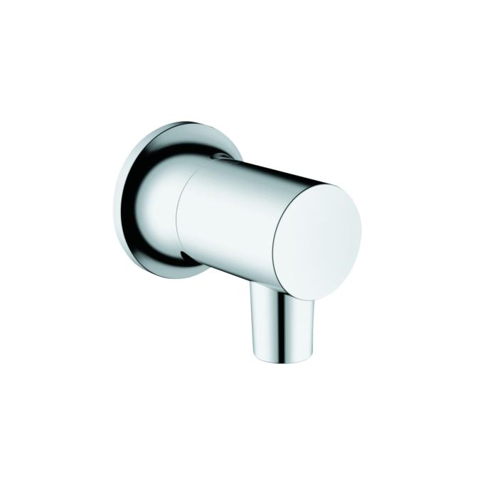 Kludi Nova Fonte Schlauch-Anschlussbogen 2054305-35 zur starren Wandmontage, chrom