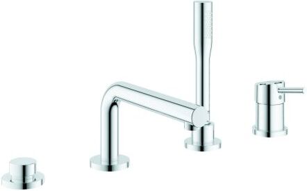 Grohe Concetto 4-Loch Wannenarmatur 19576002 chrom, Einhand Wannenkombination