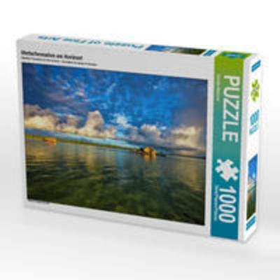 CALVENDO Puzzle Wetterformation am Horizont | 1000 Teile Lege-Größe 64x48cm Foto-Puzzle für glückliche Stunden