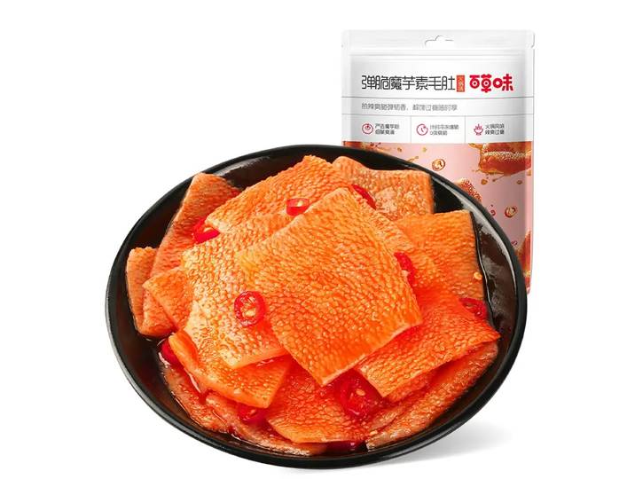 Be&Cheery krokante konjac-snack (pittige hotpot-smaak) 120 g
