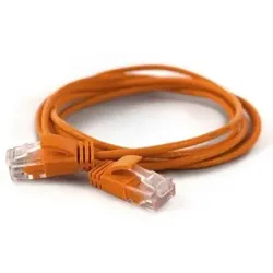 Wantec Cat6a UTP 2m Netzwerkkabel Orange U/UTP (UTP)