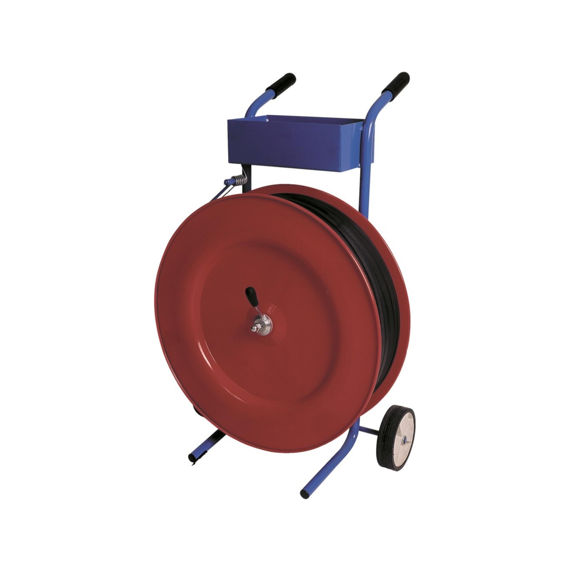 Abrollwagen, fahrbar für PP-Band 13/16mm ; Banholzer & Wenz (17602)