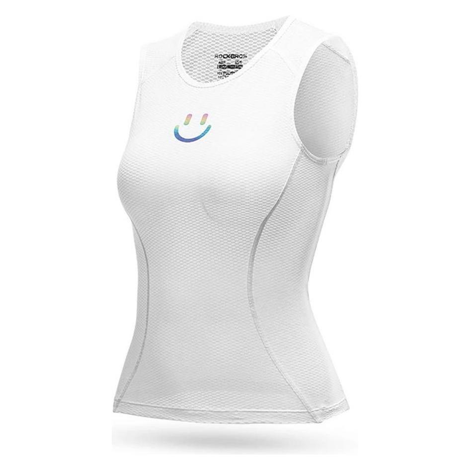 Rockbros YDBX001 women's quick-drying cycling vest XL / XXL - white (XL, XXL) (YDBX001 - XL)