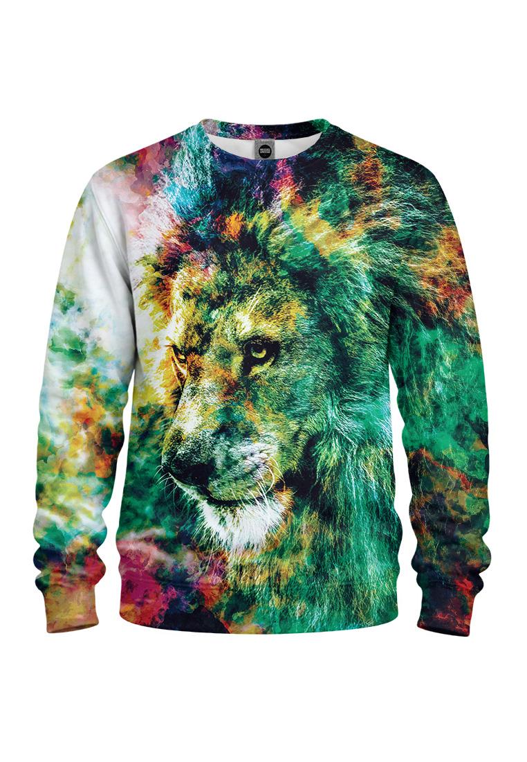 Sweatshirt mit Allover-Print König der Farben Mr Gugu & Miss GO