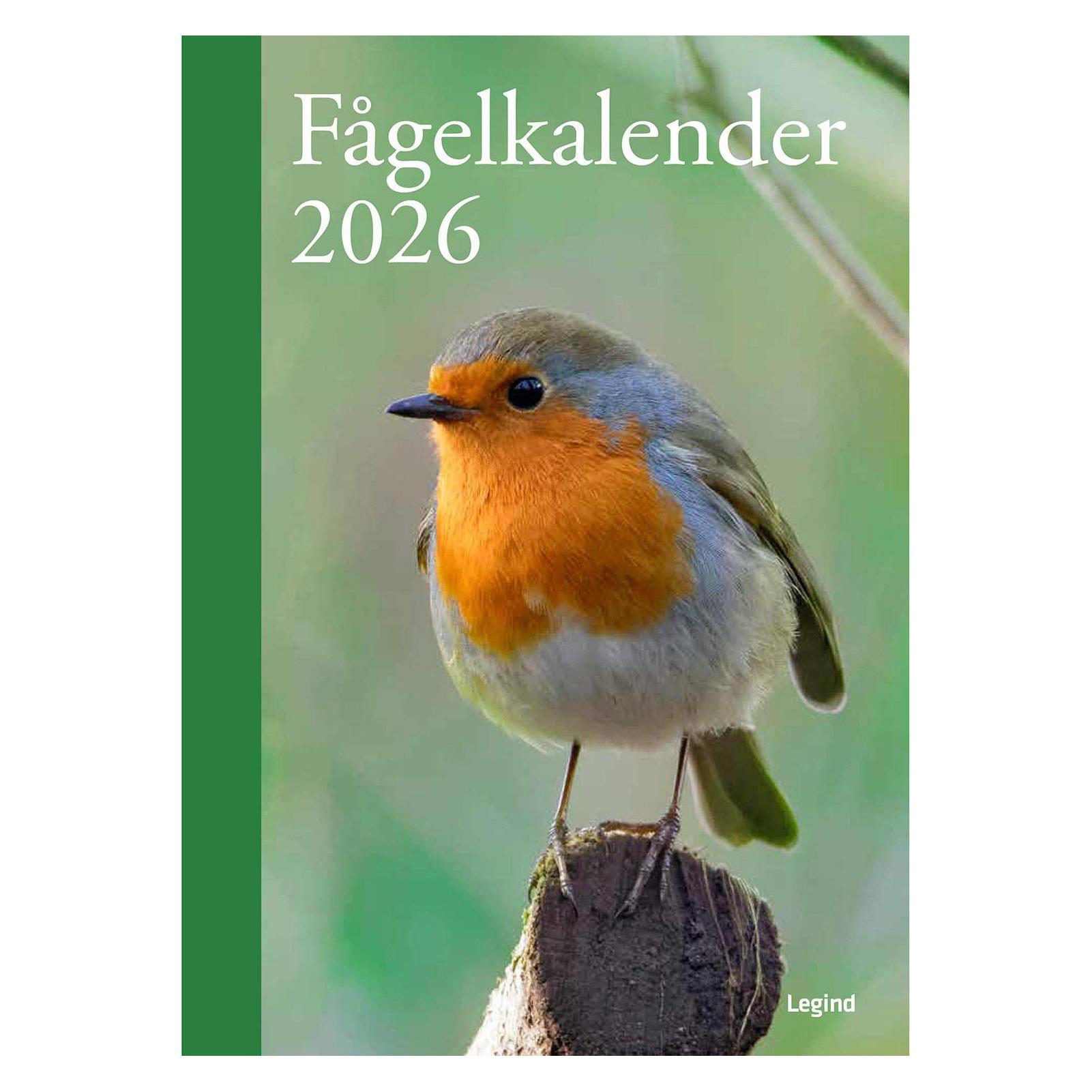 Samsonite Fågelkalender 2026 (9788776390211)