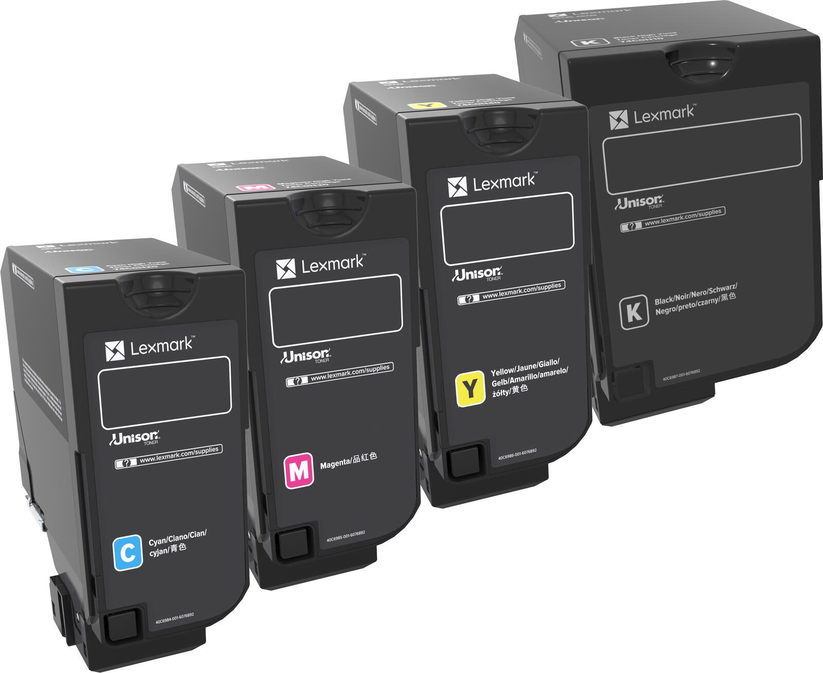 Lexmark Original Toner - 4er Multipack für CS720de/dte, CS725de/dte, CX725de/dhe/dthe OP74C2Sset