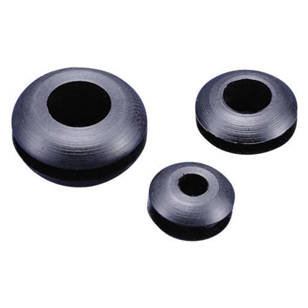 Tru Components TC-GMR0603203 Kabeldurchführung offen Klemm-Ø (max.) 3 mm Platte (TC-10820552)