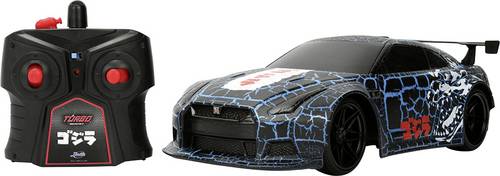 JADA TOYS 9335756314R00 RC Godzilla 2009 Nissan GT-R 1:16 1:16 RC Einsteiger Modellauto Elektro Sportwagen