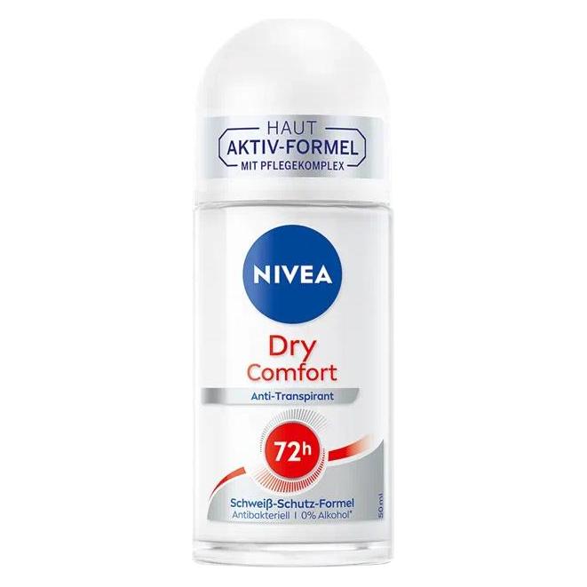 Nivea Deo Roll-on Dry Comfort Multipack 6 x 50 ml (Roll-on, 50 ml) (4005900844743)