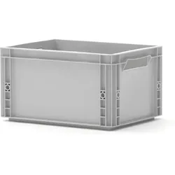Kunststoff-Transportbehälter, offene Griffe, 400 x 300 x 220 mm