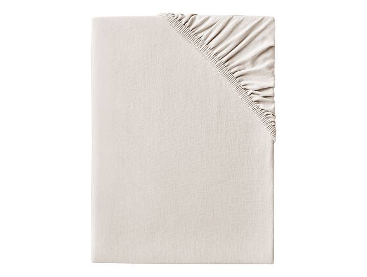Spannbetttuch PERFECT MATCH 90-100 x 200 cm Beige/Beige