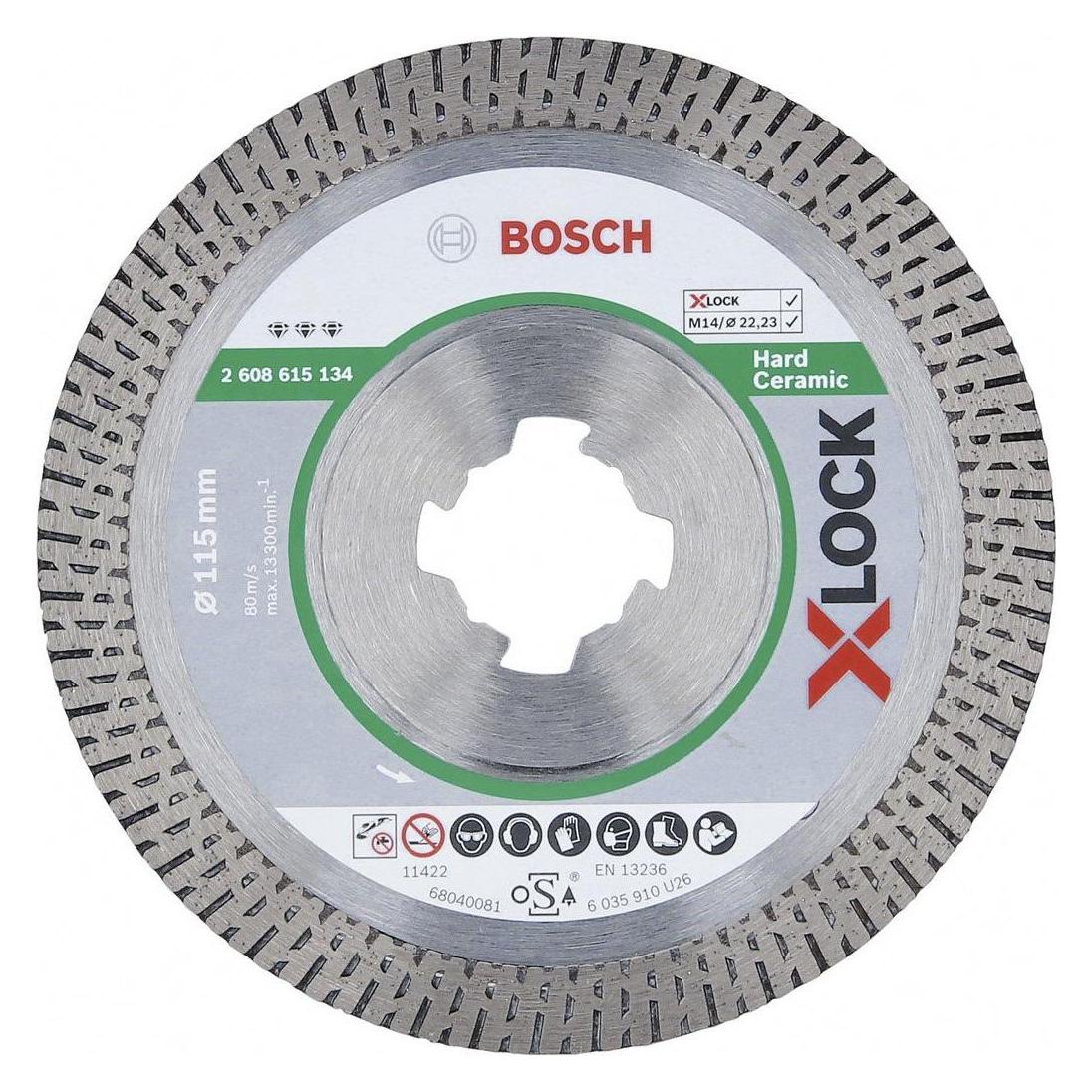 Bosch Professional X-LOCK DIA-TS 115x22 23 BfHC (2608615134)