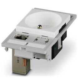 Phoenix Contact 1054543 Schutzkontakt-Steckdose CAT6A Buchse IP20, IP00 Grau