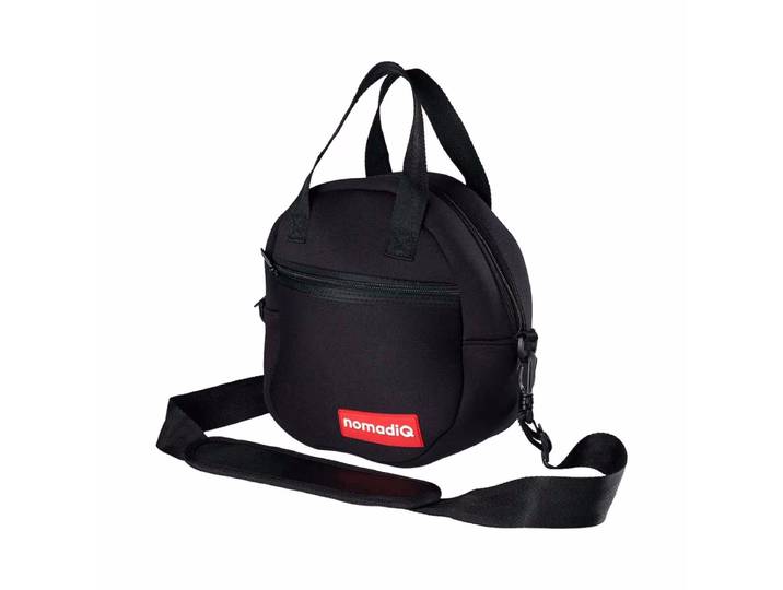 nomadiQ 39.2256.12BB Transporttasche – Grillabdeckung/Grill Abdeckhaube – schwarz
