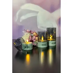 Zementlicht Piotello Scuro 3er Set LED