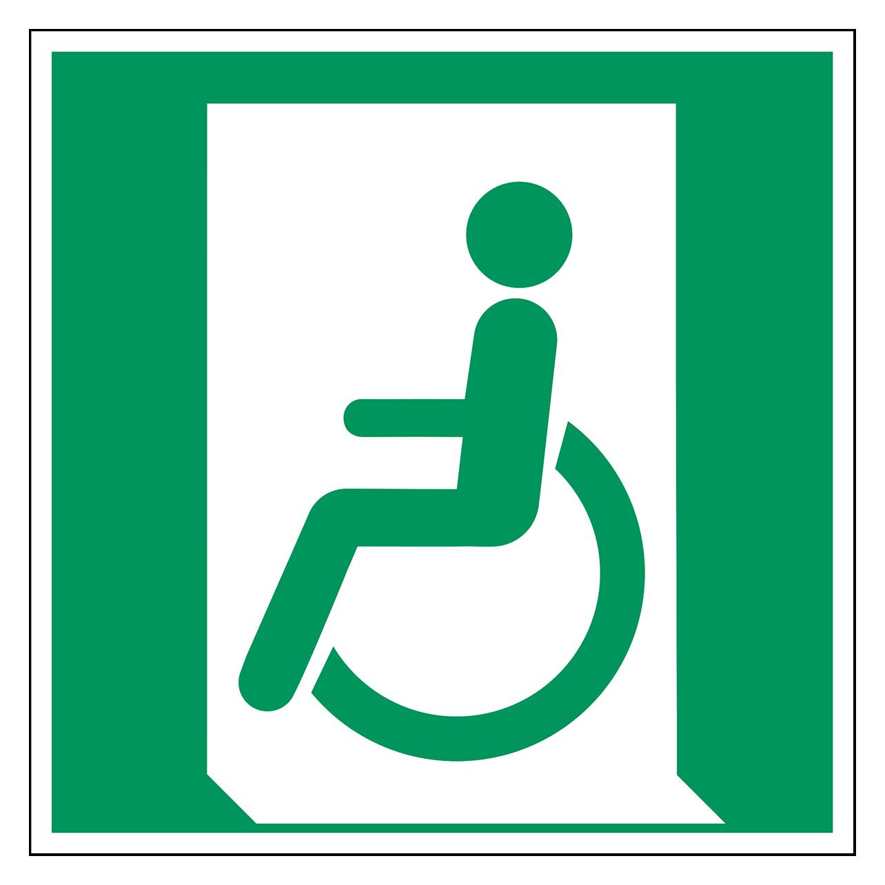 Brady ISO Safety Sign - Emergency (E/E026/NT/SAV-10X10-96)