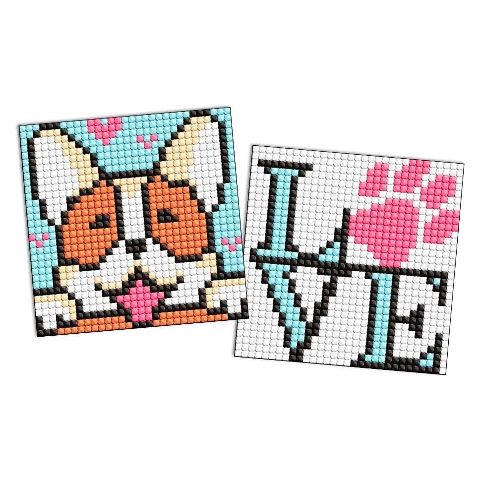Ideyka Diamond Painting Sticker - kleiner Hund (AMS1047)