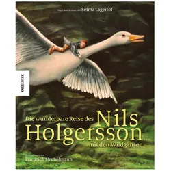 Die wunderbare Reise des Nils Holgersson mit den Wildgänsen, Kinderbücher von Friedrich Hechelmann, Selma Lagerlöf