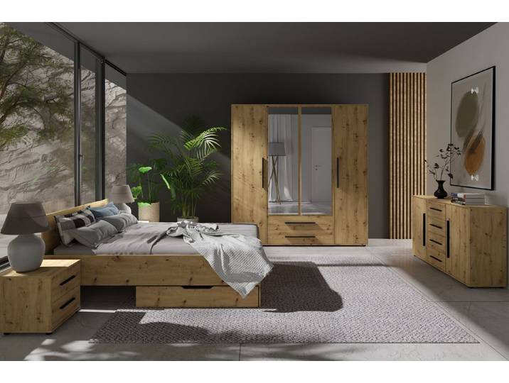 DB-Möbel Komplettschlafzimmer Maxione in verschiedenen Set-Kombinationen