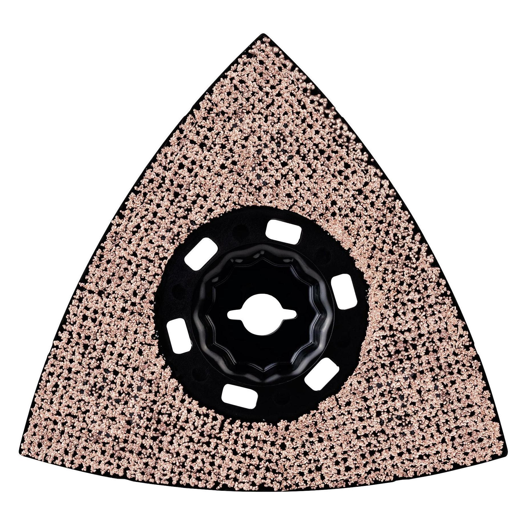 Bosch Professional Zubehör EXPERT Sanding Plate MAVZ 116 RT6 Blatt für Multifunktionswerkzeuge, 116 mm (2608900054)