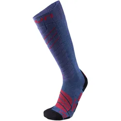 UYN Skisocken Comfort Fit Herren jeans melange/red 35-38