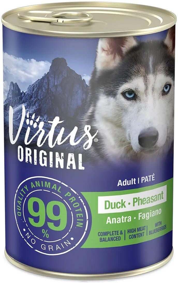 Kit Risparmio 12x400G Virtus Original Dog ANATRA E FAGIANO
