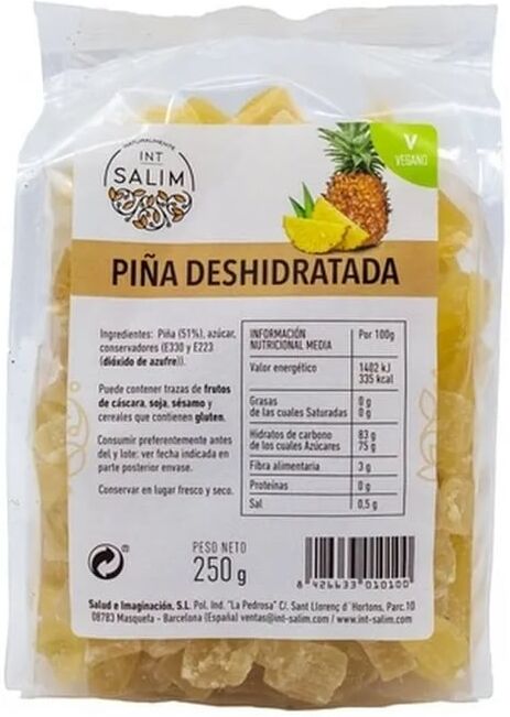 Int-Salim Abacaxi Desidratado Pedacinhos 250g