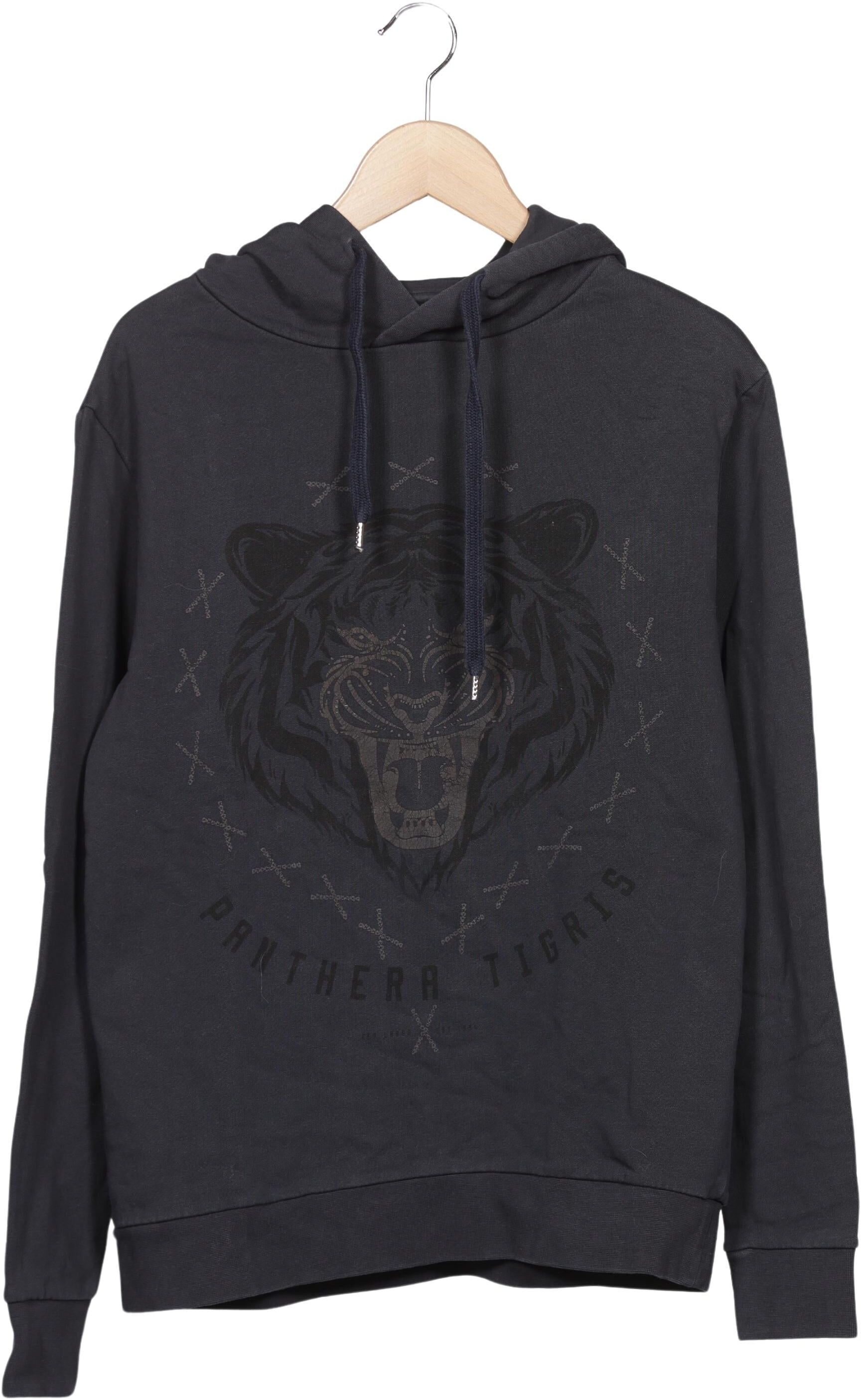 Key Largo Damen Kapuzenpullover, Grau, Gr. M, Baumwolle - Second Hand