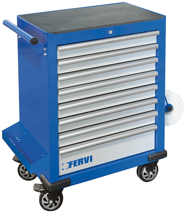 Fervi C960/F8 Carrello porta utensili a 8 cassetti