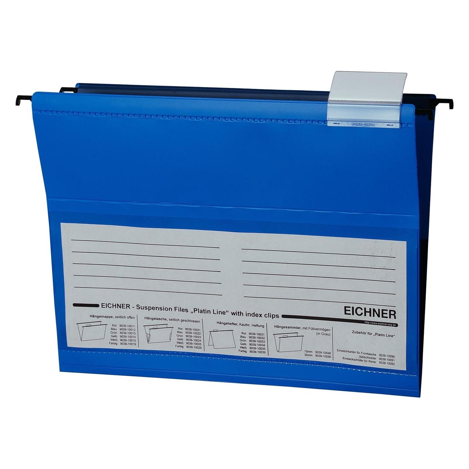 Eichner 10 Hängetaschen blau (A4) (9039-10022)