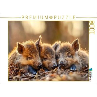 CALVENDO Puzzle Wildschweine | 1000 Teile Lege-Größe 64x48cm Foto-Puzzle für glückliche Stunden, Sonstige von , Calvendo Puzzle