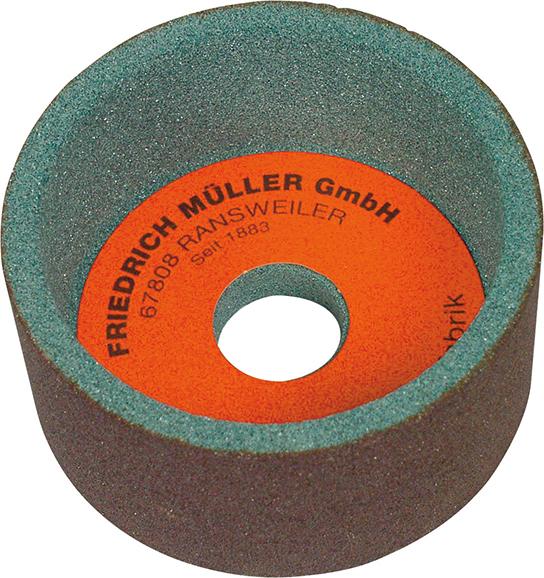 Schleiftopf Müller Silicium-Carbid 100x50x20mm K80